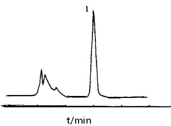 山茱萸注射液的高效液相色谱图